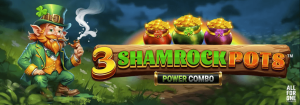3 Shamrock Pots