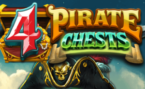 4 Pirate Chests