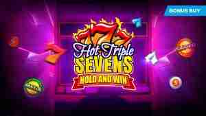 Hot Triple Sevens Hold and Win