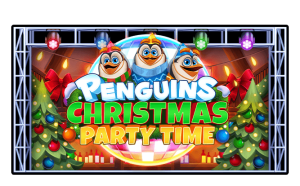 Penguins Christmas Party Time